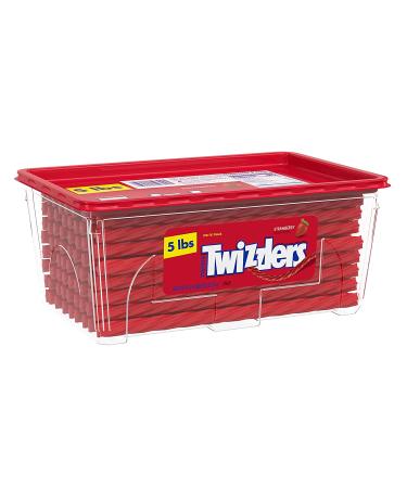 TWIZZLERS Twists Strawberry Flavored Chewy Candy - Halloween - 5 lbs.