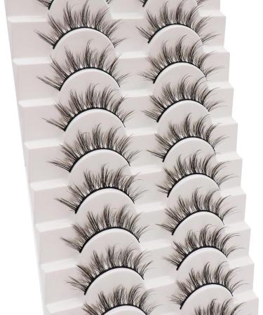 Ahrikiss Manga Lashes False Eyelashes - Manga-6D75 - 10 Pairs - Buy Online on GoSupps.com