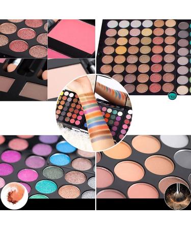 All-in-One Makeup Kit for Women - 194 Colors Professional Cosmetic Palette Gift Set with Eyeshadow Blusher Eyebrow Powder & Concealer - Buy Online on GoSupps.com