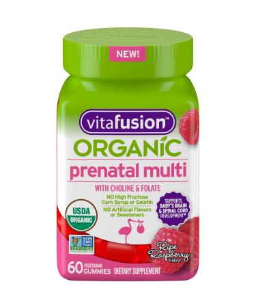 Vitafusion Organic Prenatal Multivitamin 60 Count