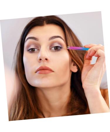 HONMEET Stainless Steel Eyebrow Tweezers Tool Beauty Accessories Eyebrow Tweezer with Brush Travel Eyebrow Clamp Eyebrow Clip Eyebrow Tweezers for Women Brow Clips Tweezers for Eyebrow - Buy Online on GoSupps.com