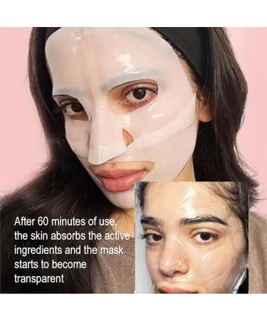 Bio Collagen Face Mask + Collagen Night Wrapping Mask with Face Mask Brush Korean Skin Care for Teenage Girls Face Masks Beauty Collagen Overnight Wrapping Peel Off Facial Mask Deep Hydration - Buy Online on GoSupps.com