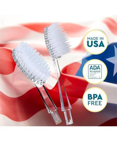 RADIUS Toothbrush Replacement Brush Heads 2-Count - Improve Gum Health, Reduce Gum Issues - Soft Bristles - Pack of 3 - Buy Online on GoSupps.com