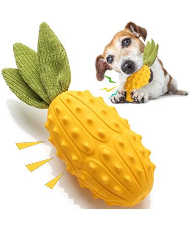 Acecy dog toys kieletze dog almost indestructible squeaky dog toys for puppies medium -sized and large rubber -horned melon dog toys - Buy Online on GoSupps.com