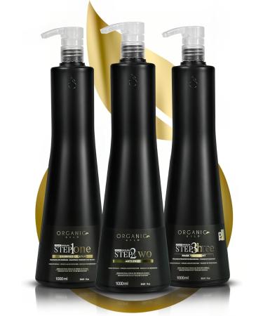  Organic Gold Organic Gold STEP 3 Professional Repair Mask Brazilian Post-Smoothing Care Formol-Intense Nutrition Free & Cuticle Sealing 500ml Professional Use Made in Brazil - Buy Online on GoSupps.com