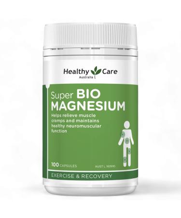 Healthy Care Super Bio Magnesium 100 Capsules