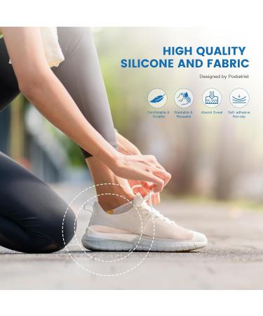 Welnove Adjustable Orthopedic Heel Lift - Premium Heel Pads for Leg Length Discrepancies Heel Spurs Pain Relief & Sports Injuries - Buy Online on GoSupps.com