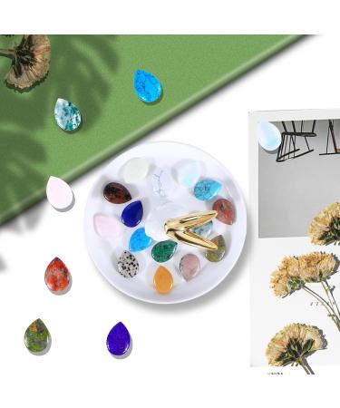 Natural Drop Crystal Set - 15 Healing Gemstones for Chakra Therapy Meditation & Decor - Buy Online on GoSupps.com