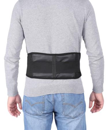 Self-Warming Tourmaline Heated Back Cushions | Lumbar Magnet Therapy Belt for Pain Relief - Buy Online on GoSupps.com