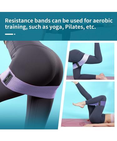 Buy Portable Resistance Bands Set - 3 Levels Non-Slip Exercise Loops for Legs Hips & Home Gym - Ideal for Yoga & Pilates - International Shipping Available - Buy Online on GoSupps.com