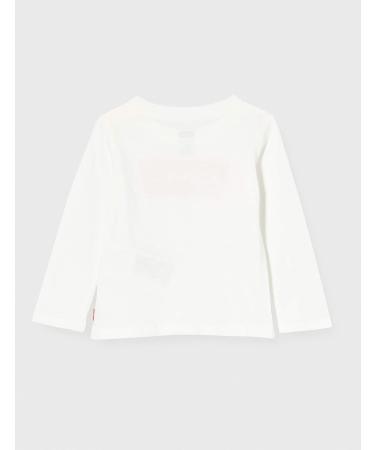 Levi's Kids White Batwing Tee | Baby Girls 3 Years | Long Sleeve Shirt - Buy Online on GoSupps.com