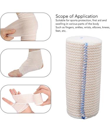 Elastic Bandage Wrap Comfortable Breathable Reusable Athletic Compression for Sports Calf Ankle & Foot - Buy Online on GoSupps.com