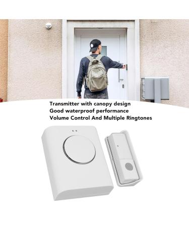 Wireless Waterproof Doorbell with Pager & Baby Monitor | Multiple Ringtones & Long Range | International Shipping - Buy Online on GoSupps.com