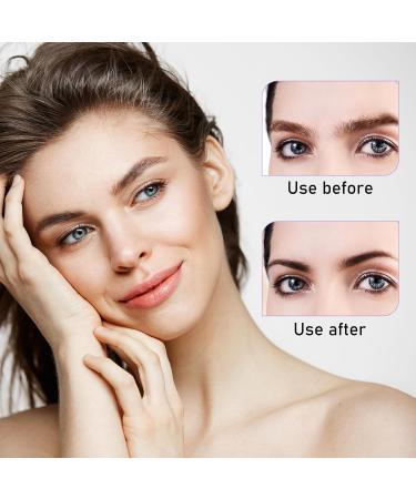 Precision Eyebrow Shears with Comb - Non-Slip Finger Handle Eyebrow Trimmer Scissors for Men & Women | 3 Pack Black - Buy Online on GoSupps.com