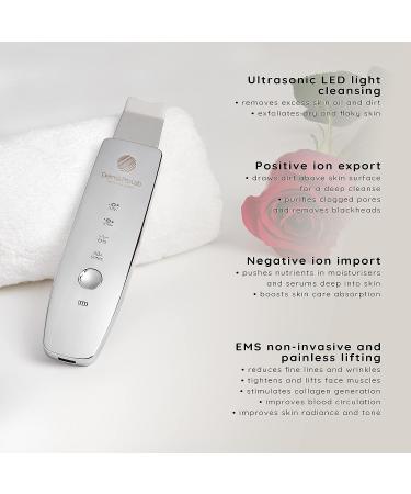 Derma Pro Lab Premium Skin Cleansing Scrubber - Advanced 4-in-1 LED Blackhead Remover - Dermatologist Tested - Buy Online on GoSupps.com