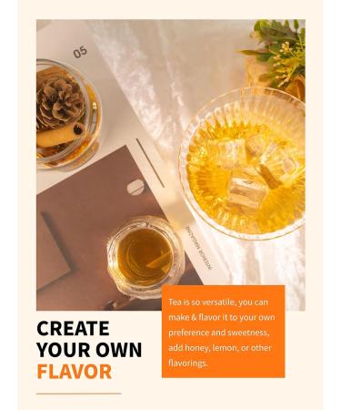  TeeLux TeeLux 100 Roasted Barley Tea Bags Pure Natural Barley Mugicha Unsweetened Caffeine Free Full-bodied Biodegradable Tea - Buy Online on GoSupps.com