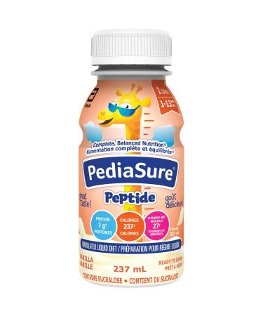 PediaSure Peptide 1 Cal Formulated Liquid Diet Vanilla 24 count 5688 mL