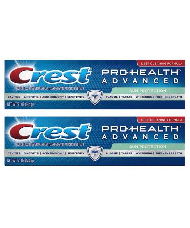 Crest Pro Health  Advanced Fluoride Toothpaste Gum Protection 5.1 oz (144 g)