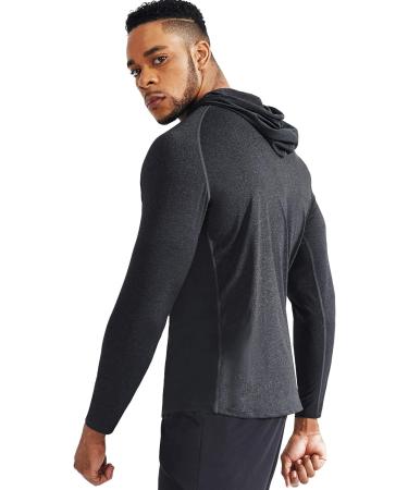 NELEUS Men's Dry Fit Long Sleeve Running Shirts 3 Pack - Dark Grey/Light Grey/Slate Grey - Size Large - Buy Online on GoSupps.com