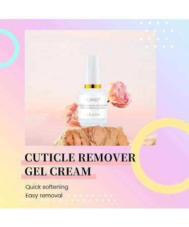 AIJIMEI 4-in-1 Professional Nail Kit: Cuticle Remover Gel Calcium Primer Nail Hardener & Strengthener Base & Top Coat Cuticle Oil - Ultimate Nail Care Solution - Buy Online on GoSupps.com