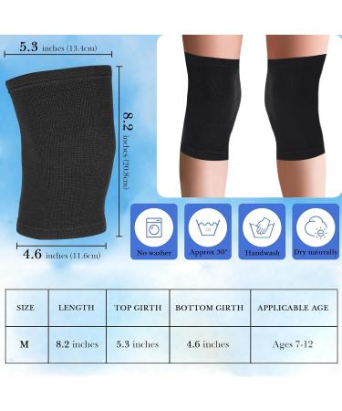 Linkidea Kids Knee Brace Sleeve - Youth Compression Support for Pain Relief & Sports (Size M Black) - Boys & Girls - Buy Online on GoSupps.com