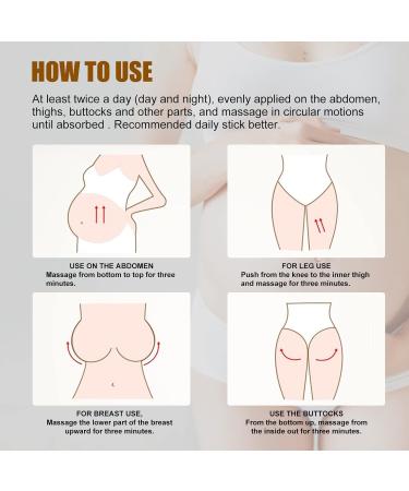 Stretch Mark Cream Prevention Stretch Mark Cream Skin Hydration Whitening Specialized Care for Stretch Marks Dry Skin and Irregular Skin Fragrance Free - Buy Online on GoSupps.com
