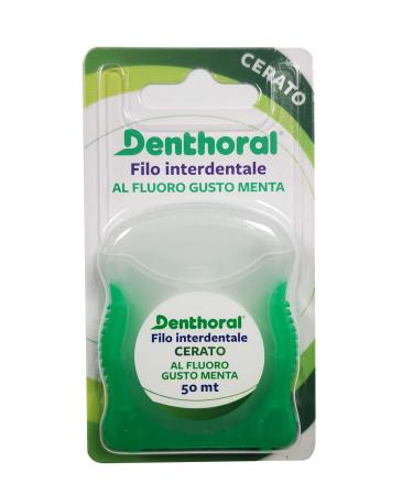 Denthoral dental floss waxed 50 m