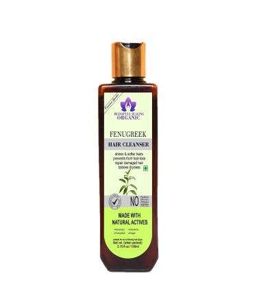 Blessfull Healing Organic Fenu Greek Hair Cleanser | Shampoo 100 ML (Packing May Vary)