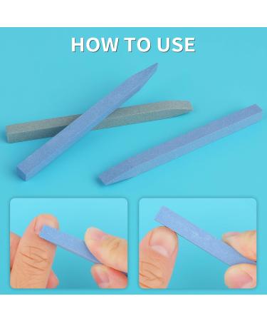 WLLHYF 8 Pieces Pumice Stone Nail File Set | Manicure & Pedicure Tools for Salon & Personal Use | Cuticle Remover & Buffing Accessories - Buy Online on GoSupps.com