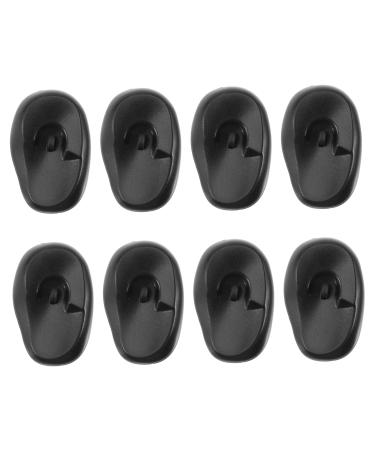 CLISPEED 8 pi ces Protection Oreilles Silicone pour Coloration Capillaire Lot de Couvre Oreilles pour Salon de Coiffure Accessoire Pratique et R utilisable