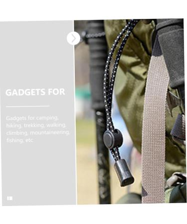 2 Pack Backpack Walking Stick Elastic Cord with Buckle - Rucksack Holder for Trekking Sticks Hiking & Camping - Buy Online on GoSupps.com