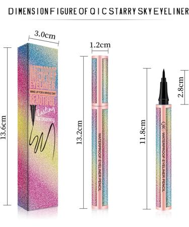 HOUSN Eyeliner Pencil Waterproof Liquid Eyeliner Long Lasting Smudge-proof 24H Hold - Black - Buy Online on GoSupps.com