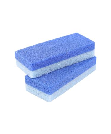 POPETPOP 2pi ces Pierre P dicure Outil De Soins Des liminateur De Peaux Mortes Pratique Et Pour Confort Domicile Bleu