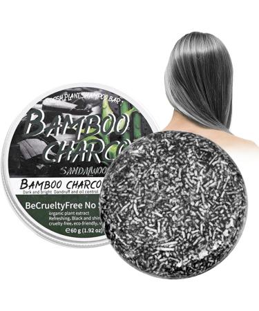  PUCHEN hair darkening shampoo black shampoo unisex charcoal shampoo women natural darkening bar black shampoo control black shampoo Puchen - Buy Online on GoSupps.com