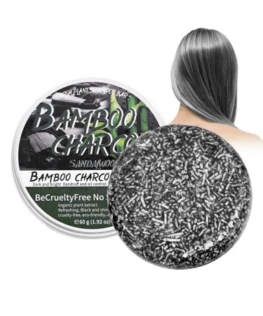 JPSDOWS Reverse Grey Mane Bar Handmade Charcoal Grey Hair Removal Bar Hair Darkening Soap | Natural Darkening Bar Control Black Shampoo Jpsdows