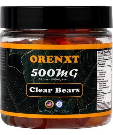Organic Bear Hemp Gummies for Sleep | Made in USA | 986 000 High Potency | Omega 3 6 9 & Vitamin E Infused | Gomitas para Dormir | Gluten Free Clear Fruity - Buy Online on GoSupps.com