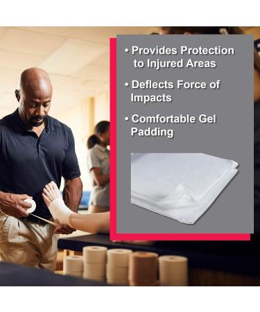 Cramer Ortho Gel Pads for Sports Cushioning  Sprains  Hip Pointers  Absorbent Chin Straps Bulk 1/8 - Buy Online on GoSupps.com