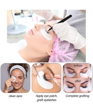 Honoson Eyelash Extension Supplies Kit with USB Air Conditioning Blower, Tweezers, Disposable Mascara, Glue Ring Holder, Tapes, and Under Eye Gel Pads - Buy Online on GoSupps.com