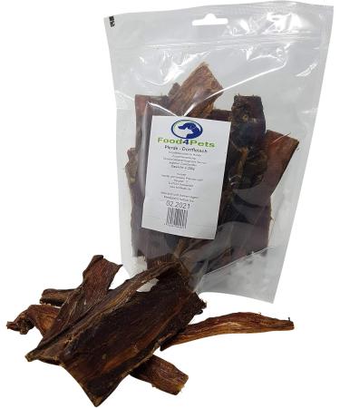 Food4Pets Horse Dried Meat Dog Treats 250g - Resealable Bag | Premium Natural Dog Snacks for Healthy Pets - Buy Online on GoSupps.com
