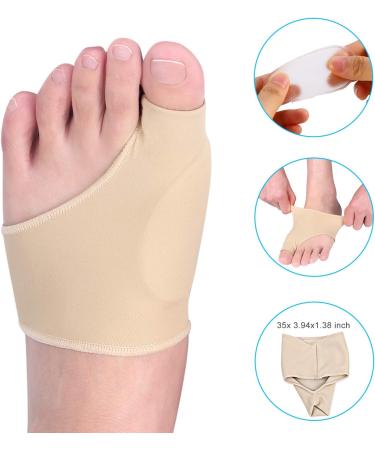 Bunion Corrector for Men & Women - Bunion Relief Pads & Big Toe Straightener Sleeve for Comfort & Support - Buy Online on GoSupps.com