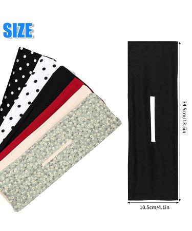 6 Pcs Deft Bun Maker Hair Accessories for Women - Multi-color Cloth Hair Clip - Flexible & Reusable Fashion Hairbands - Buy Online on GoSupps.com