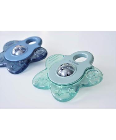 Filibabba Cooling Teething Rings Pack of 2 | Water-Filled Teething Aid for Babies | Soothing Blue Teething Rings - Buy Online on GoSupps.com