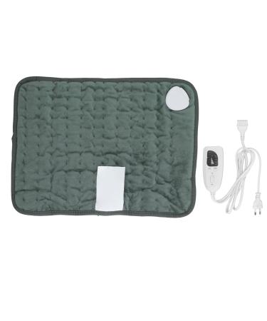 Heating cushion electric heating cushion with a 6-stage temperature setting quick heating portable heating pillows with 4 time settings soft heating pillows for the neck and shoulder (220V-EU plug) 220V EU connector