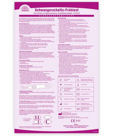 Buy SUNLIFE Early Pregnancy Test - Rapid Test Kit (Pack of 1) | Fast International Shipping - Buy Online on GoSupps.com