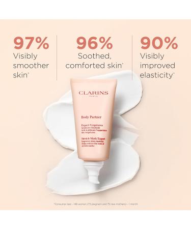 Clarins Tonic Body Treatment Oil Body Partner Stretch Mark Expert and Extra-Firming Body Cream Bundle | Stretch Mark Oil | Stretch Mark Cream for Pregnancy | Anti Aging Body Lotion - Buy Online on GoSupps.com