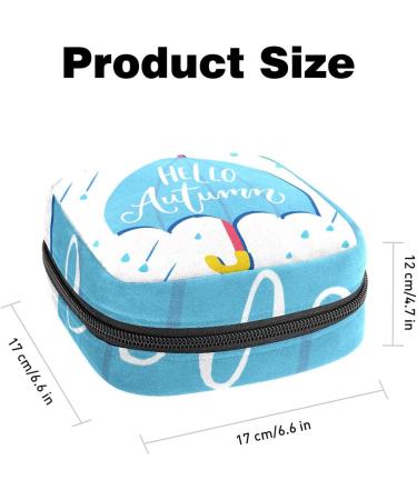 Women's Bonds Storage Pockets Stillpad Holder - Portable Autumn Rain Umbrella & Period Kit Bag for Women & Girls | Must-Have Feminine Product Bag - Buy Online on GoSupps.com