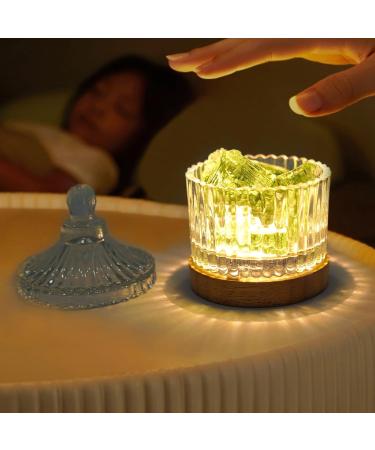 Essential Oil Diffuser & Humidifier - Aromatherapy Night Light with USB Plug LED Glass Diffuser for Small Rooms Perfect Gifts for Women - Green - Buy Online on GoSupps.com