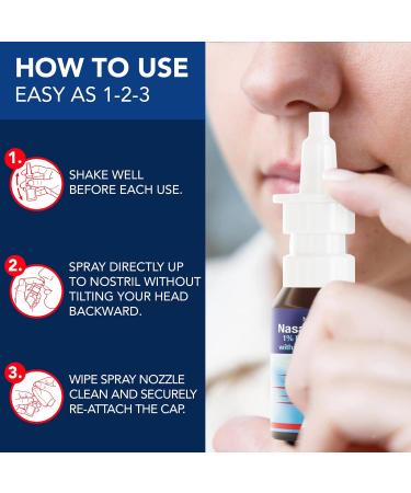 NOVEHA Nasal Spray - 1% Povidone-Iodine & Vitamin D3 - Aloe Vera Nasal Cleanser (30mL) - Buy Online for International Shipping - Buy Online on GoSupps.com