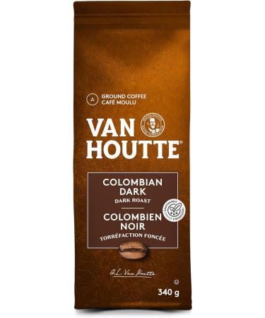 Van Houtte Colombian Dark Ground Coffee 340g Can Be Used With Keurig Coffee Makers Unflavored 340 g (Pack of 1) - Buy Online on GoSupps.com