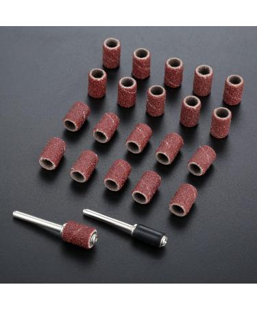 100pcs 12.7mm Drum Grinding Straps for Nail Power Drill - Grit 80 Manicure & Pedicure Tools - Buy Online on GoSupps.com